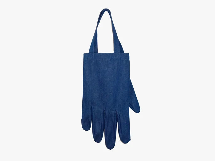Right Hand Tote in Blue Denim