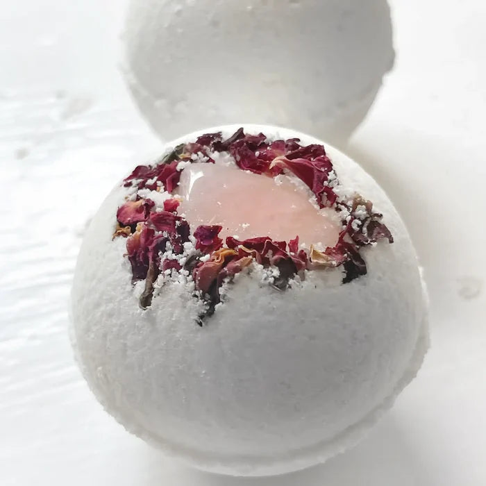 Rose Quarts and Rose Bath Bombs