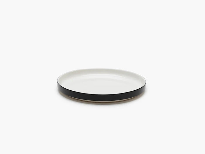 Small Low Plate Black