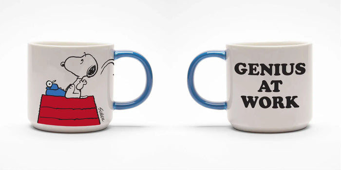 Snoopy Genius At Work Mug