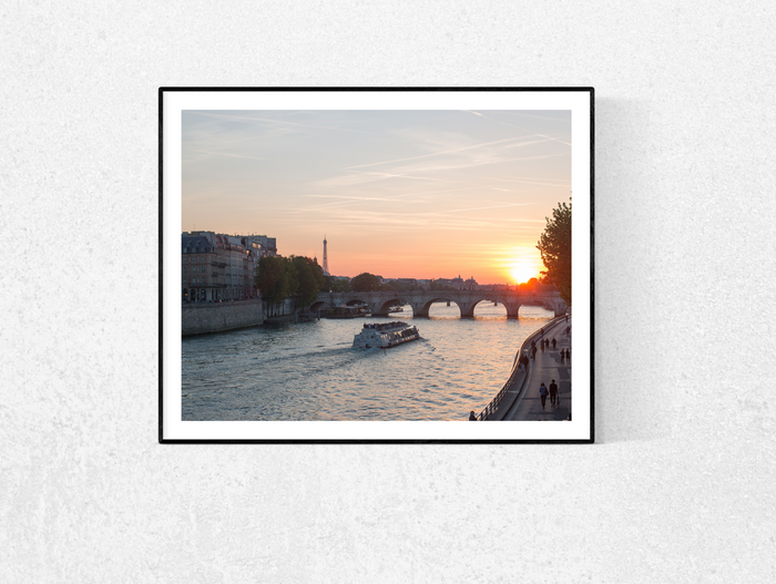 Sunset on the Seine - Every Day Paris