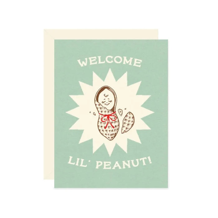 Welcome Lil'Peanut Card